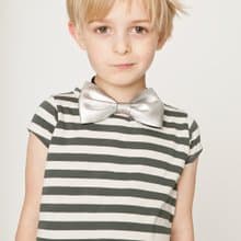 瑞典有機棉童裝透氣親膚上衣 7歲至12歲 條紋
