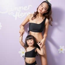 Sexy Tie : Kids Two Pieces : Black