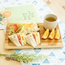 天然柚木咖啡盤-波點款 30*20cm │不上漆原木製早午餐盤露營野餐