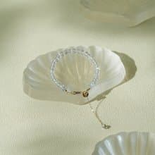 PURISM 簡月 |灰月光水晶手鍊