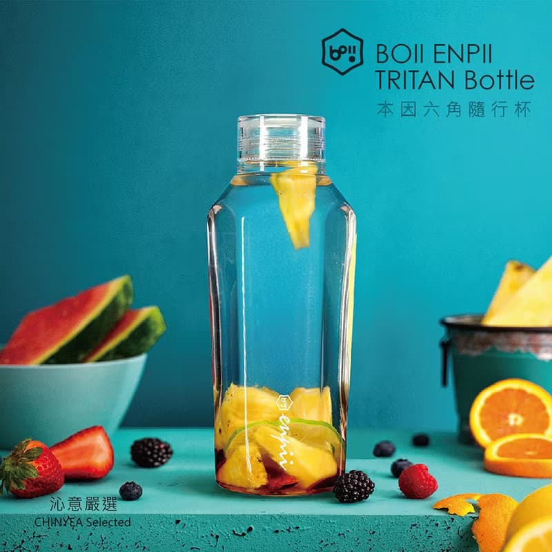 【設計師環保杯】BOII ENPII 六角隨行杯 -濾茶冷泡壺(520ml)