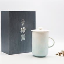 千塘窯(台灣京瓷)-霧之花語馬克杯