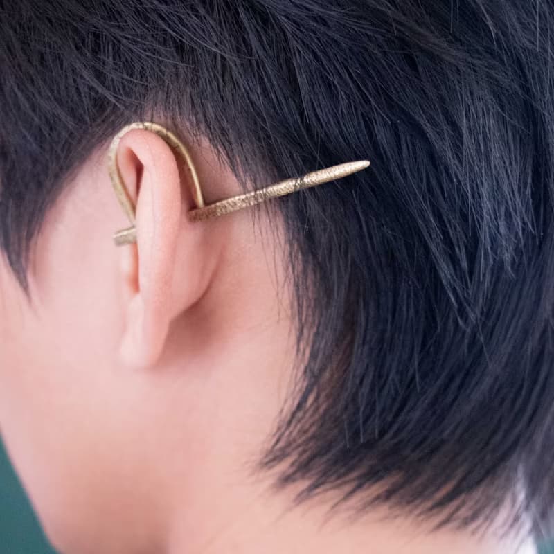 新品【soid Studio 適品】黃銅 擊穿耳扣