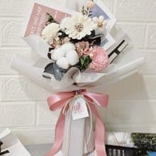 最好的祝福  木棉花 畢業花束 向日葵 生日 太陽花 乾燥花 謝師花