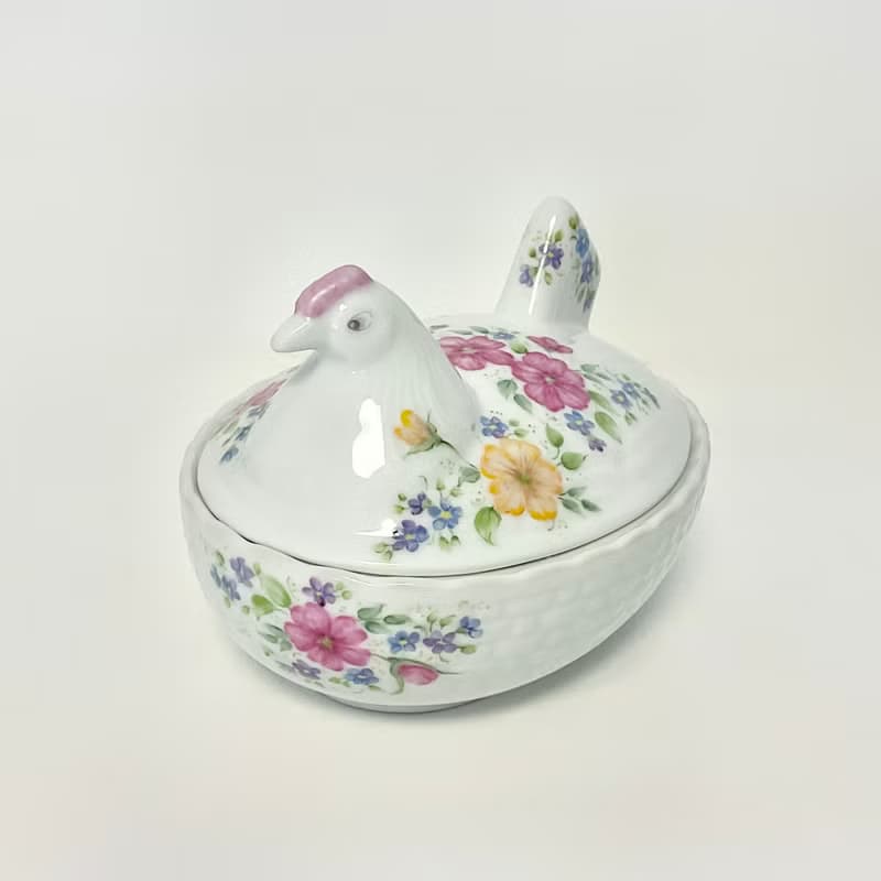 ニワトリの磁器のキッチンジャー