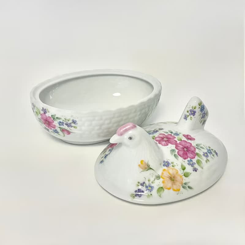 ニワトリの磁器のキッチンジャー