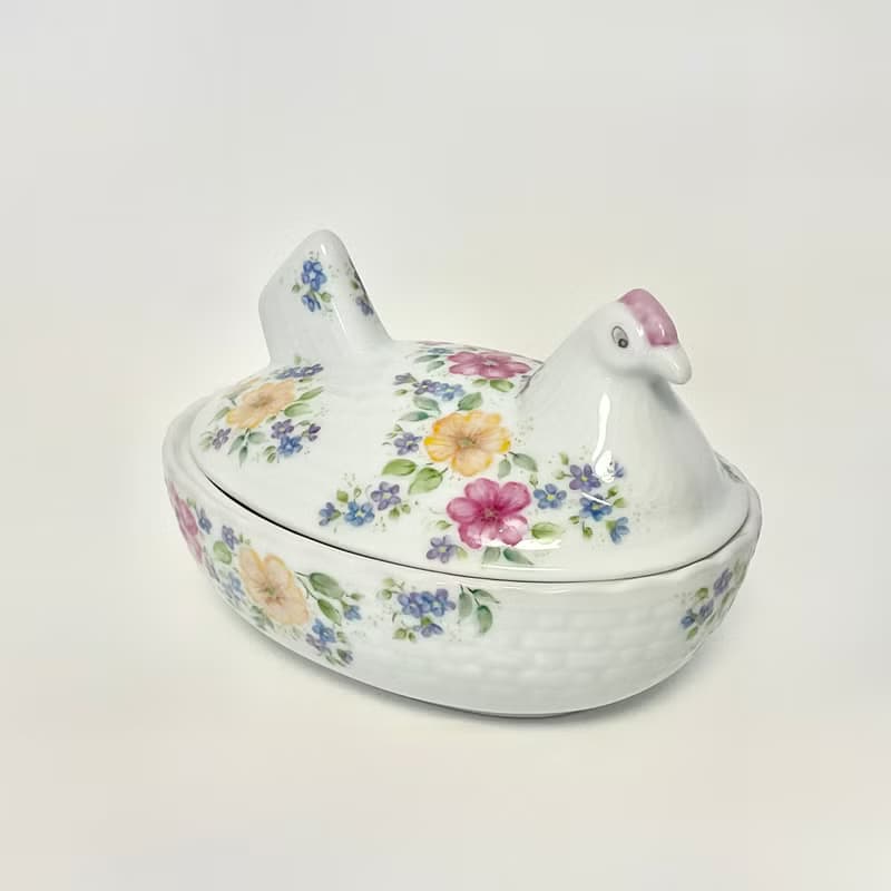 ニワトリの磁器のキッチンジャー