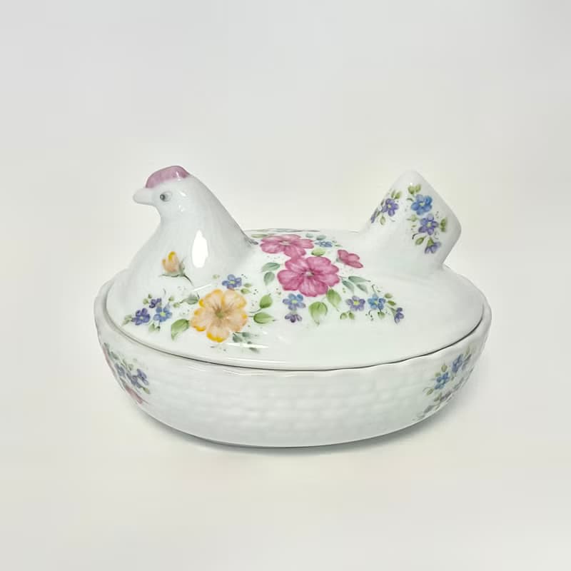 ニワトリの磁器のキッチンジャー