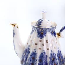 花籃盛景-22K金手工20件午茶禮組
