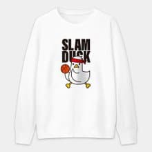 【秋冬新品】SLAM DUCK 中性 純棉大學T PS031