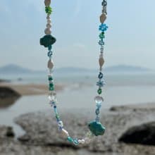 zi2.rennt串珠|Sazae|串珠項鍊 手作項鍊 海邊度假風