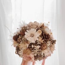 永生花 永生玫瑰花 乾燥花 新娘捧花 拍照花束 求婚花束 婚禮公證