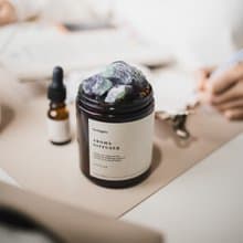 彩螢石 水晶擴香器  | 開運小物