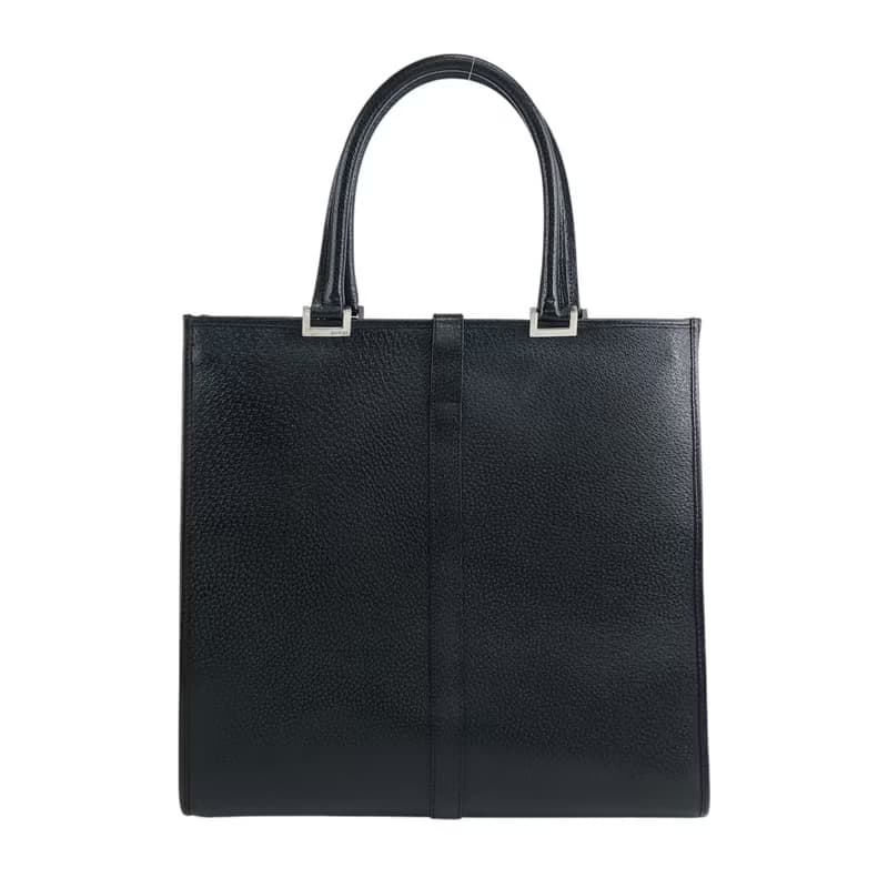 【 日本直送　名牌中古包 】GUCCI グッチ ジャッキー ハンドバッグ ブラック レザー vintage ヴィンテージ オールド 2kdzsa