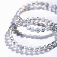 【售完即止】微瑕疵福利品 | 拉長石6mm手鍊 | 天然水晶手鍊