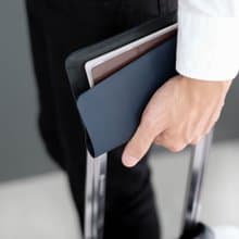 HYPE PASSPORT HOLDER - INDIGO BLUE #CUTTINGMAT from Least studio.