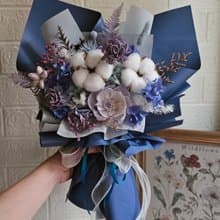 最好的祝福 木棉花 畢業花束 擴香 謝師花束 母親節 乾燥花 生日