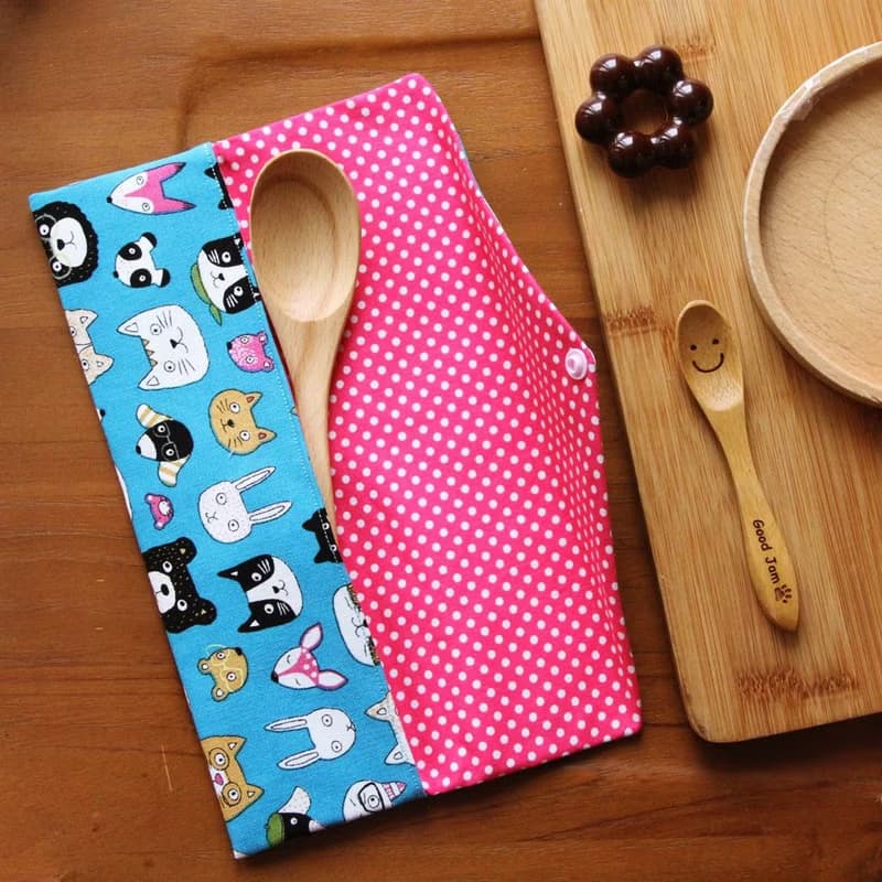 男朋友女朋友環保筷袋 ~好心情 收納包.手作餐袋.自我風格.文青