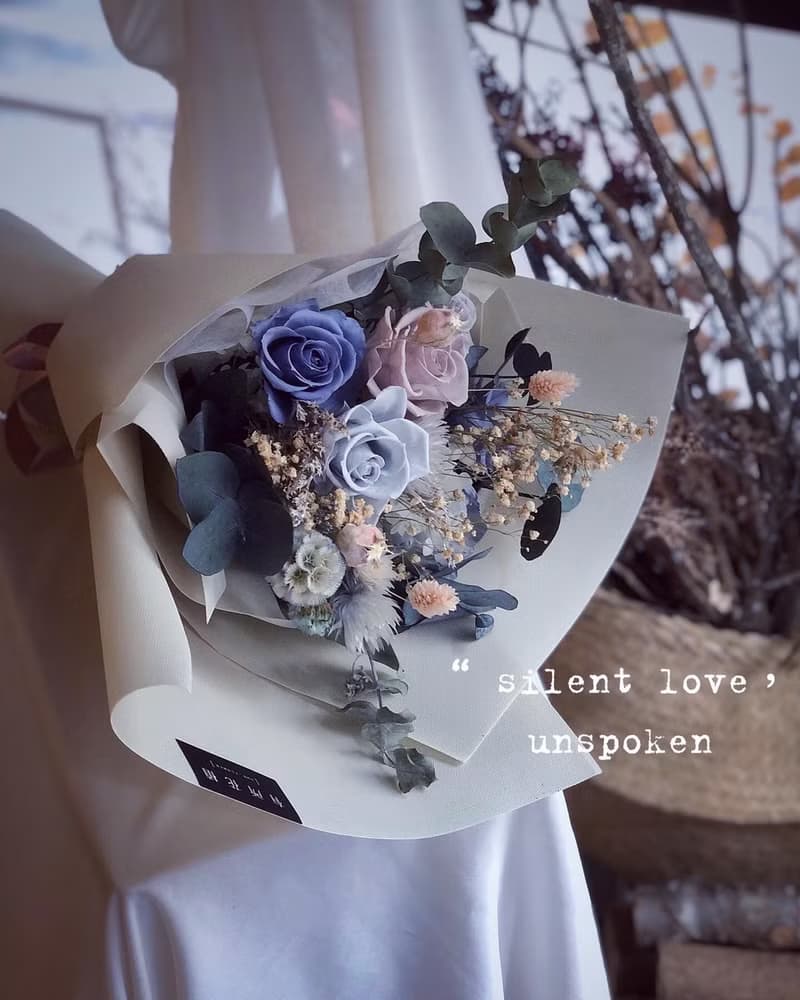 永生花花束/告白花束/求婚花束/生日禮物/畢業花束
