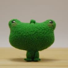 Bucute 擦拭手機螢幕┃ 青蛙手機吊飾┃附耳機塞┃禮物