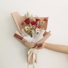 【永生玫瑰花花束】• 情人節/永生玫瑰花/永生玫瑰花花束/玫瑰花