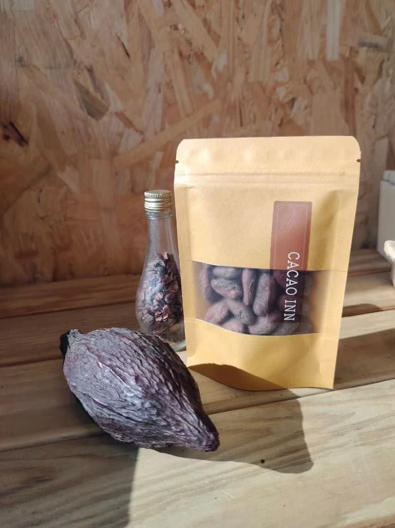 CACAO inN可可研製_烘焙可可原豆.小包.純素.買10包送一包