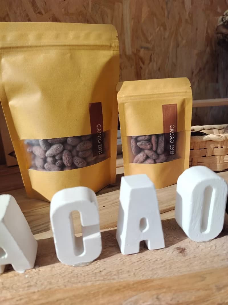 CACAO inN可可研製_烘焙可可原豆.小包.純素.買10包送一包