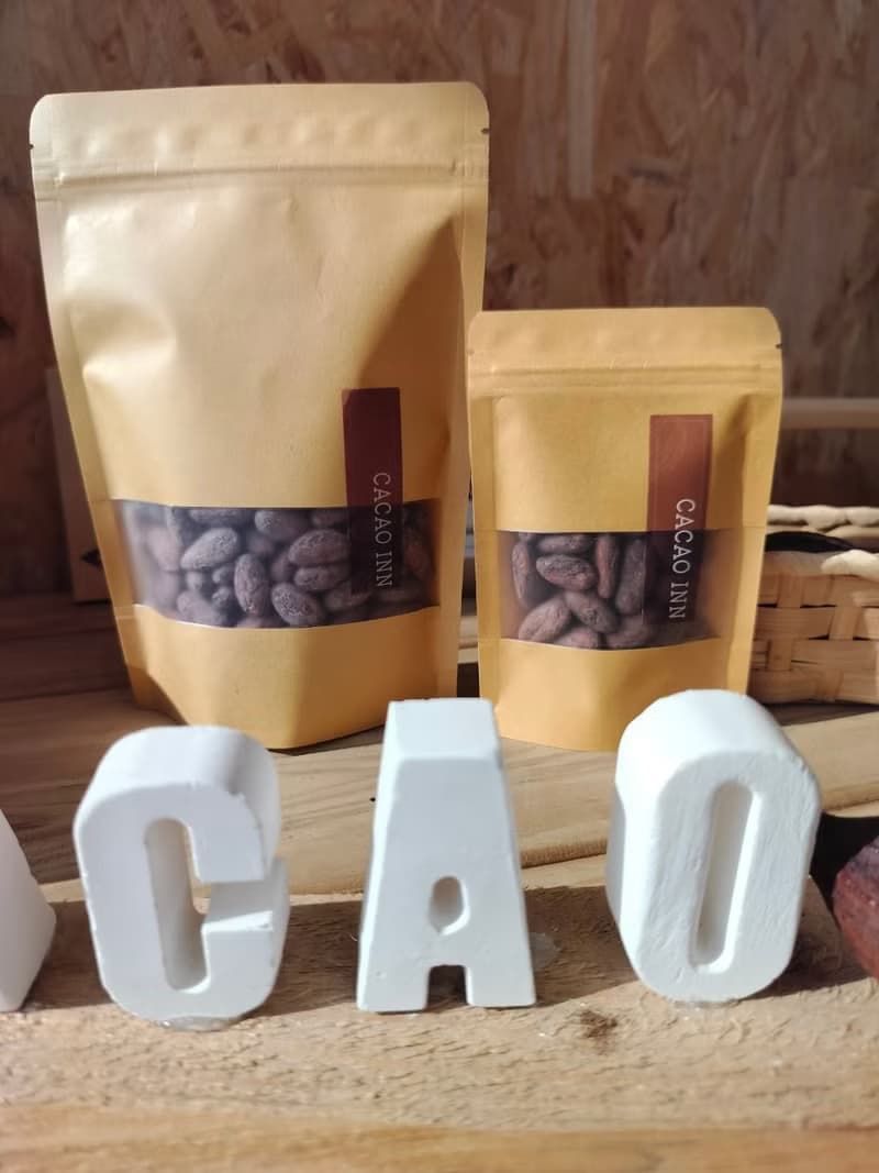 CACAO inN可可研製_烘焙可可原豆.小包.純素.買10包送一包