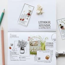 標簽集 透明手帳印章