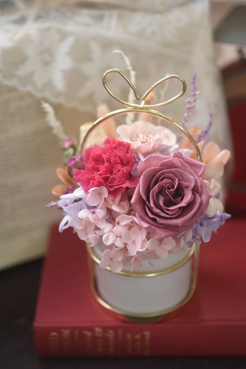 永生花禮 母親節花禮 乾燥盆花  開幕花禮 生日禮永恆時刻