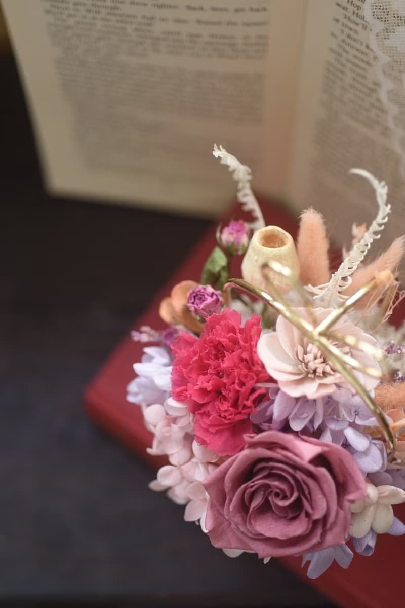 永生花禮 母親節花禮 乾燥盆花  開幕花禮 生日禮永恆時刻
