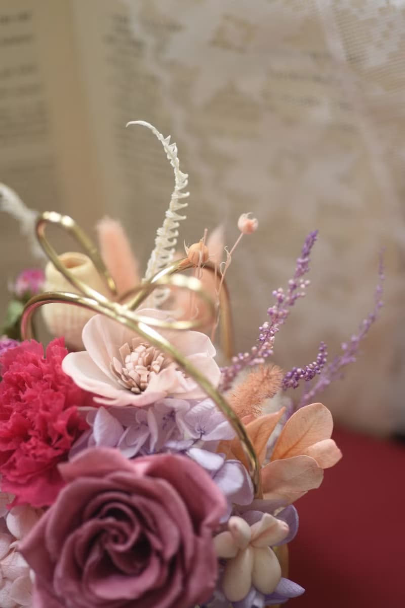 永生花禮 母親節花禮 乾燥盆花  開幕花禮 生日禮永恆時刻