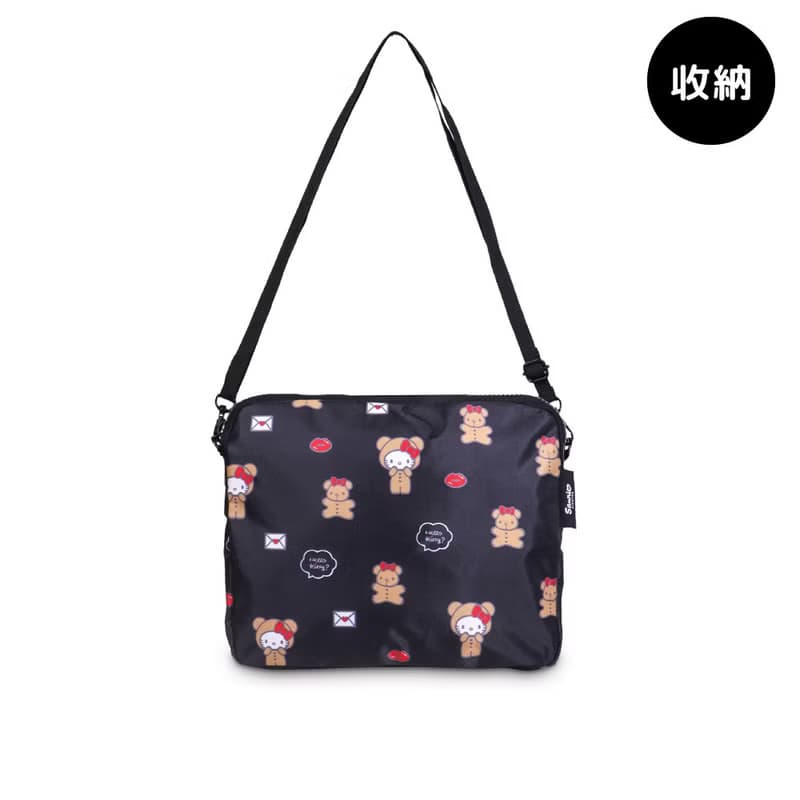 murmur 2way收納後背包(大) | hello kitty (小熊) | 收納袋可背