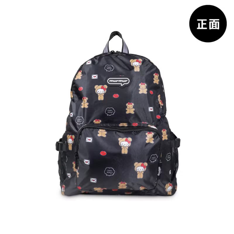 murmur 2way收納後背包(大) | hello kitty (小熊) | 收納袋可背