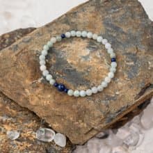 翡翠系列 5mm翡翠青金石手串