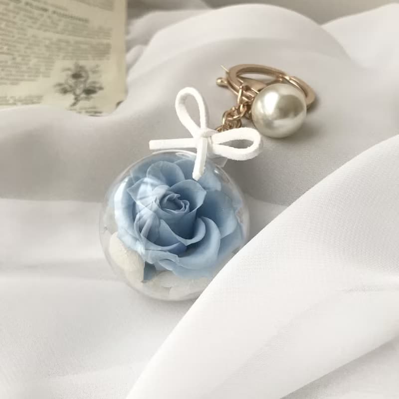 永生花玫瑰吊飾 畢業禮物 情人節禮物 生日 週年禮物 婚禮小物