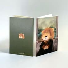 Lion in Mona Lisa Art Parody Notebook