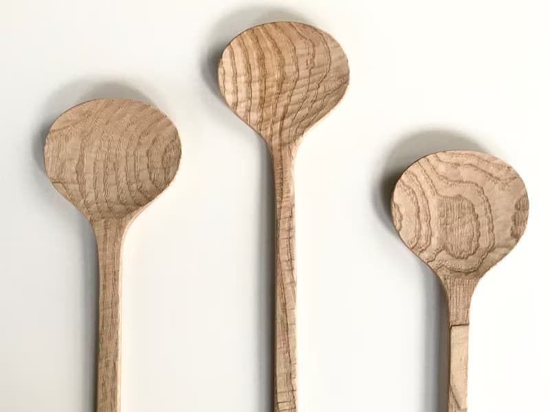 クリの木のサーバースプーン 大きめサイズ