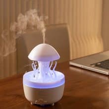 【品菲特PINFIS】雨滴香氛機水草舞動加濕器(送天然精油2入)