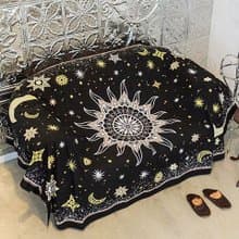 Starry Night Bed Cover Multi Cloth