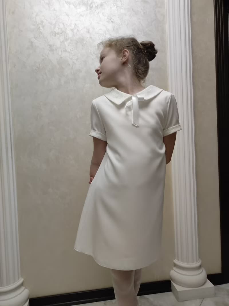 花朵蕾絲女童洋裝適合婚禮、生日