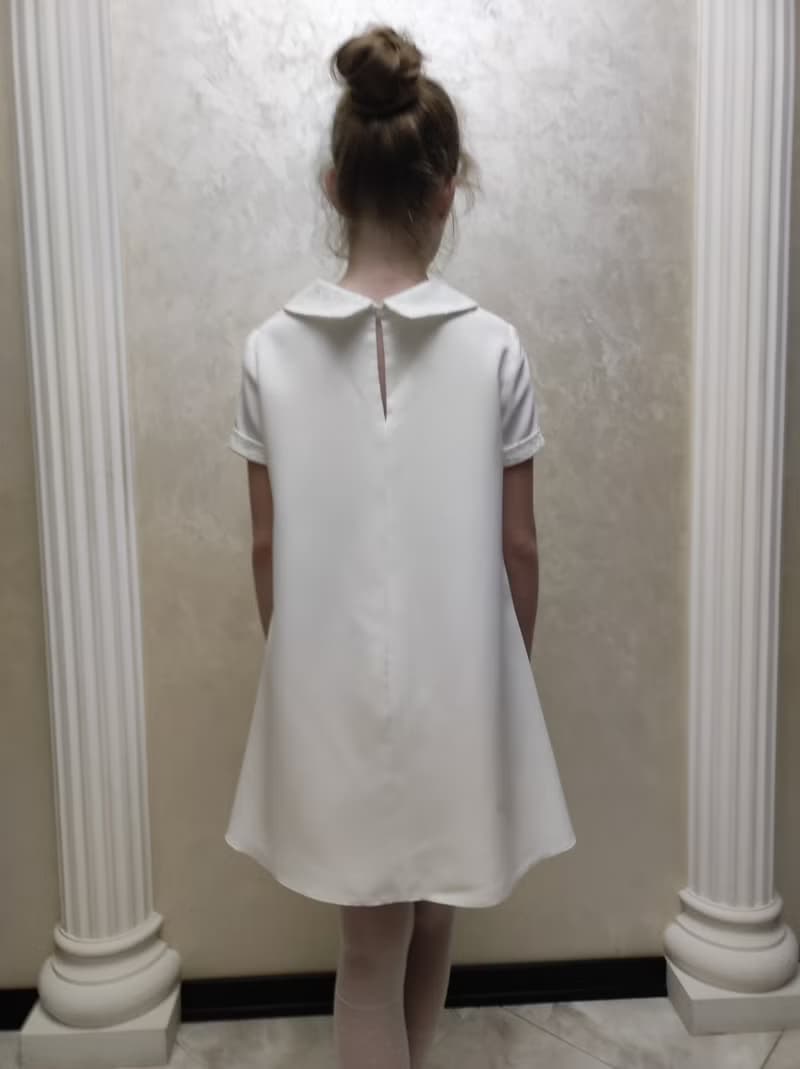 花朵蕾絲女童洋裝適合婚禮、生日