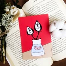 畢業禮物 - 高質感厚磅數插畫明信片 手帳 文具 卡片