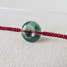 本命年【單售平安扣】冰飄花翡翠*SW03*招財開運