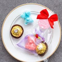 三八婦女節禮物 活動贈品 泰迪熊香皂+金莎巧克力小禮物包
