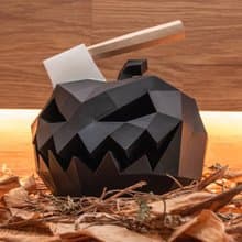 DIY手作3D紙模型擺飾 禮物 萬聖節 節慶系列 - 斧頭南瓜