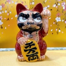 【達緣禪福】日本清水燒招財貓 | 仫繪 - 達摩大師