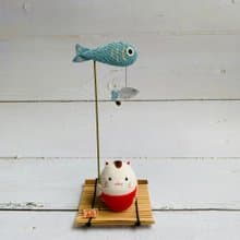 幸福之貓-緣起飾品-招財貓-日本吉祥物