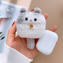 可愛貓咪女生生日禮物手工原創貓咪耳機套鉤織耳機套AirPod
