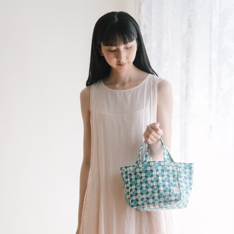 束口便當袋/老磁磚10號/澡堂綠/經典新色III